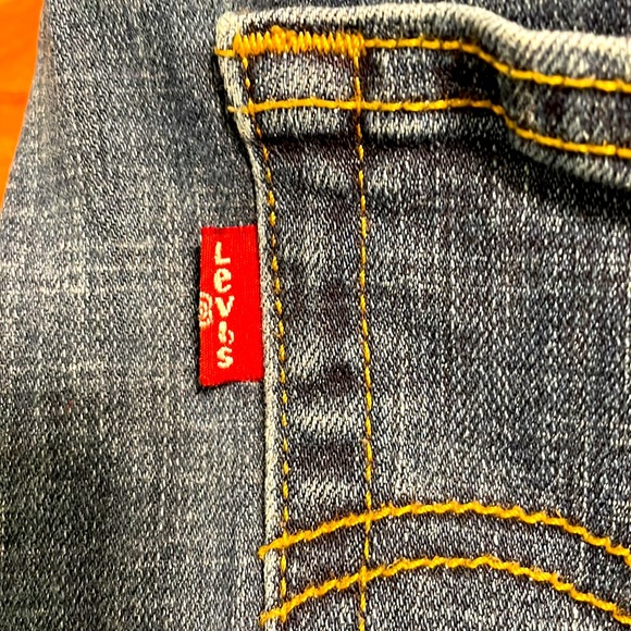 Levi Strauss Waist Size 31 Blue Boyfriend Jeans - Picture 7 of 8